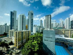 Nespecifikovaný výhled na destinaci Recife nebo výhled na město při pohledu z apartmánu