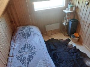 Postel nebo postele na pokoji v ubytování Elanden rust