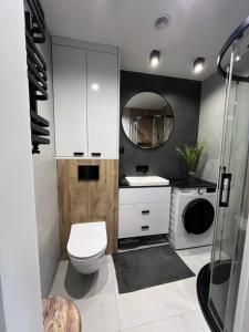 Koupelna v ubytování Apartament Wodna