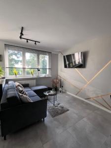 TV a/nebo společenská místnost v ubytování Apartament Wodna