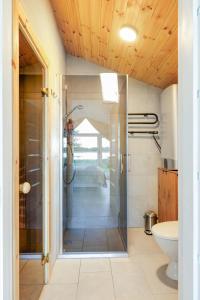 Koupelna v ubytování Comfort Villas