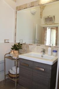 Koupelna v ubytování Chianca Bianca + 29 fotografií