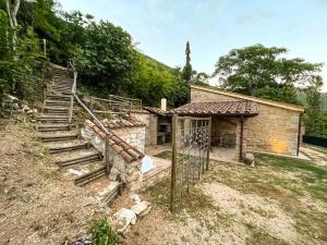 Aed väljaspool majutusasutust Piccolo Angolo di Paradiso, Sigillo, Montecucco