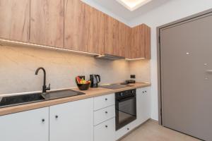 Köök või kööginurk majutusasutuses Zante Center Suite A