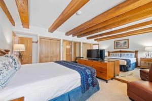 TV a/nebo společenská místnost v ubytování Lodge at Lionshead 270A