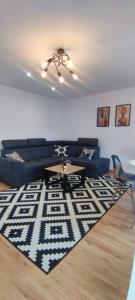 Χώρος καθιστικού στο Apartament Lubin
