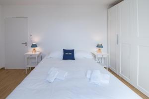 Katil atau katil-katil dalam bilik di OCEAN VIEW - Luxueux T3 avec magnifique vue mer