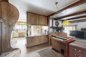 Kuchyň nebo kuchyňský kout v ubytování Vintage Chalet