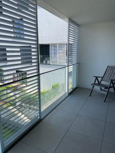 Un balcón o terraza en Krásný byt v srdci Olomouce