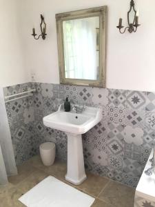 Koupelna v ubytování Chambre suite privée à 10km de Chambord et Cheverny