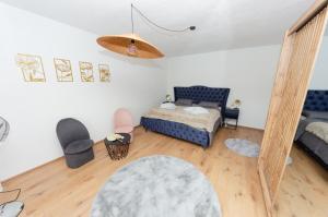 Ένα ή περισσότερα κρεβάτια σε δωμάτιο στο Apartment Center Korzo