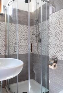 Koupelna v ubytování Hotel San Domenico + 17 fotografií