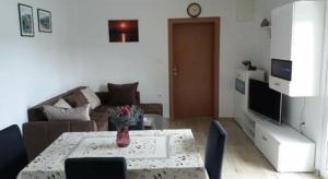Sjónvarps- og/eða afþreyingartæki á Apartment Potpara - Jednosoban stan
