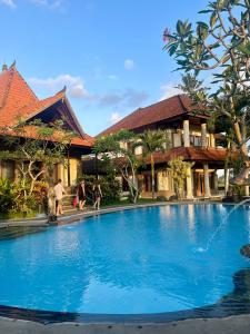 Bazén v ubytování Arbathu Villa Ubud nebo v jeho okolí