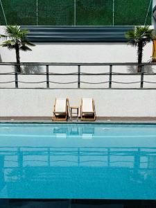 Πισίνα στο ή κοντά στο APARTMANI SUNNY SIDE