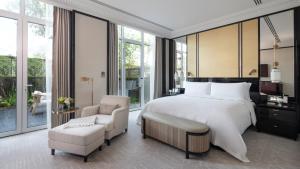 Cama ou camas em um quarto em The Peninsula Istanbul