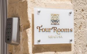 Certifikát, hodnocení, plakát nebo jiný dokument vystavený v ubytování Four Rooms