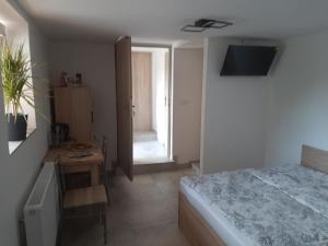 Postel nebo postele na pokoji v ubytování Apartmán LUKA 2