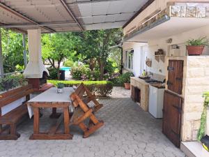 Zahrada ubytování Apartments Dumencic Rab