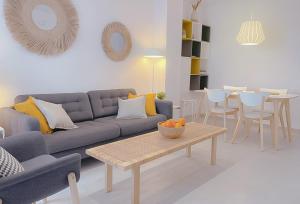 Posezení v ubytování New apt at the beach of Daimus near Gandia