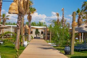 A garden outside Ayvalık Sea Resort