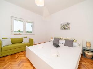 Posezení v ubytování Laganini apartman Rab