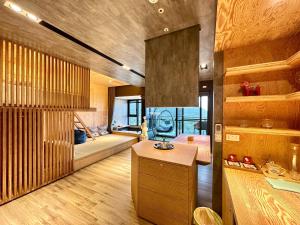 Istumisnurk majutusasutuses Toucheng Joyful 宜蘭海景民宿-頭城小確幸 寵物友善 附充電車位