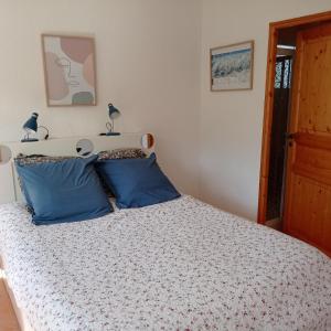 Postel nebo postele na pokoji v ubytování Chambre Studette indépendante
