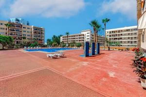 Πισίνα στο ή κοντά στο Tenerifeopenhome holiday apartment on the beach