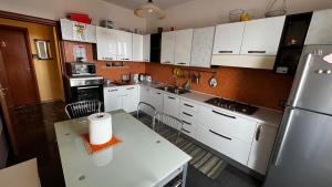 Kuchyň nebo kuchyňský kout v ubytování Hope Apartment + 18 fotografií