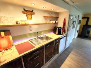 Cucina o angolo cottura di Nisihof, Abendblick