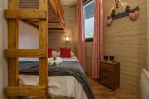 Postel nebo postele na pokoji v ubytování Chamonix Sud - Balme 407 Happy Rentals