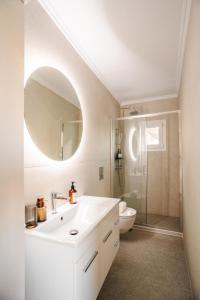 Et badeværelse på Liatiko Cottage House