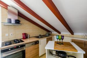 Kuchyňa alebo kuchynka v ubytovaní Apartment Lukas Dubrovnik