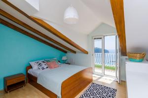 Posteľ alebo postele v izbe v ubytovaní Apartment Lukas Dubrovnik