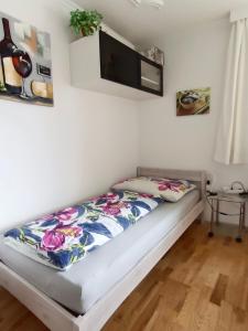Posteľ alebo postele v izbe v ubytovaní Suite-Traunsee
