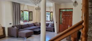 Posezení v ubytování Beautiful Family Villa with private swimming pool