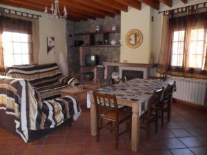 Χώρος καθιστικού στο Casa Gilbuena