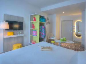 Llit o llits en una habitació de Ibis Styles Nice Centre Gare
