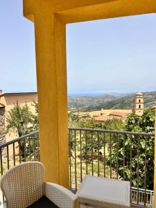 a view from the balcony of a villa at Donna Linda in Perdifumo