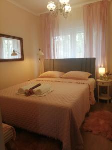 Postel nebo postele na pokoji v ubytování Holiday Home Slavica, prizemlje objekta + 19 fotografií
