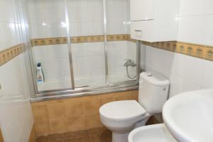 Koupelna v ubytování Apartamenticos Boggiero IV