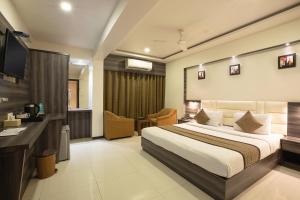 Hotel Avon Ruby Dadar 객실 침대