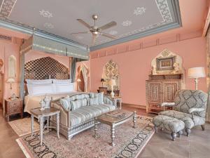 Raffles Jaipur的休息区