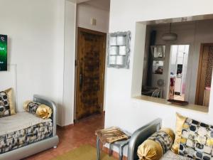 Posezení v ubytování Appartement cosy