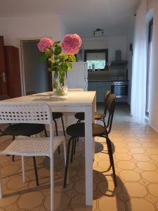 Kuchyň nebo kuchyňský kout v ubytování Apartment Laura