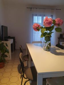TV a/nebo společenská místnost v ubytování Apartment Laura