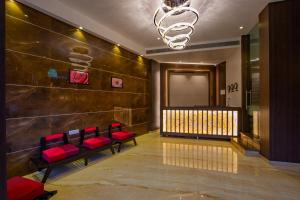 Posezení v ubytování Hotel Laxvas- The Business Hotel