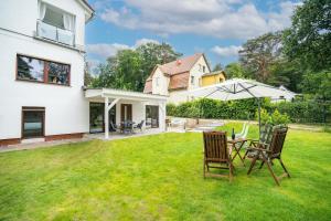 Zahrada ubytování Gerhart-Hauptmann-Strasse 1a Ferienhaus Gartenidylle