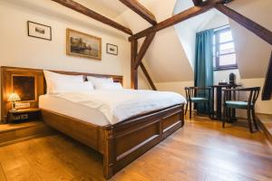 Letto o letti in una camera di Hotel Latrán